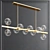 Elegant Eichholtz Chandelier: Largo 3D model small image 1