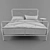 Elegant Casey Iron Bed 3D model small image 3