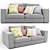 Boconcept Cenova 2: Modern Elegance in Compact Design 3D model small image 1