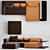 Elegant MELPOT Sofas: Natuzzi's Timeless Comfort 3D model small image 1