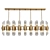 Modern Rectangular Pendant Lighting 3D model small image 1