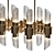 Modern Rectangular Pendant Lighting 3D model small image 2