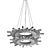 Elevated Elegance: Majestic II Suspension 3D model small image 2