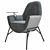 Modern Elegance: S 830 Chair 3D model small image 1