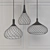 Elegant Dimmable Suspension Light 3D model small image 2