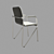 Modern Leather Chair 3D model small image 2