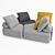 Modular Masterpiece: Matacao Sofa 3D model small image 2