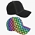 Geometry Baseball Cap 3D model small image 3