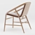 Eve Chair: Sleek Comfort in Contemporary Style 3D model small image 2