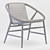 Eve Chair: Sleek Comfort in Contemporary Style 3D model small image 3