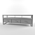 Modern Bin Pull Media Console 3D model small image 2