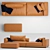 Natuzzi MELPOT Sofas: Modern Elegance in Every Detail 3D model small image 1