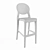 Igloo Transparent Bar Stool 3D model small image 3