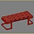 Luxury Ottiu Bench: Stunning Design & Comfort 3D model small image 3