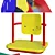 Playtime Fun: Kids' Play Equipment 3D model small image 3