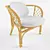 3D Max Woven Chair 3D model small image 1