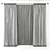 Elegant Window Drapes 3D model small image 2