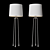 Elegant Liseron Floor Lamp 3D model small image 2