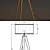 Modern Floor Lamp: Sleek Design & Perfect Lighting 3D model small image 2
