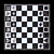 Sleek Metal Chess Set 3D model small image 2