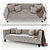 Luxury Eichholtz Jason Sofa 3D model small image 1