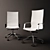 Kastel Kruna Office Chair: Elegant, Ergonomic, and Efficient. 3D model small image 1