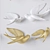 Resin Gull Wall Decor 3D model small image 2