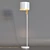 Sleek Trio Landor Floor Lamp 3D model small image 1