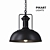 Modern Blacky Art Pendant Light 3D model small image 1