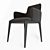 Potocco Candy Chair: Modern Elegance in Every Pixel 3D model small image 2