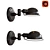 Elegant Academy Task Sconce 3D model small image 1