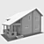 Timber Haven: Open Terrace Cottage 3D model small image 3