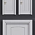 Volhovec Galant - Elegant Classic Door Set 3D model small image 2