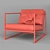 Scandi Loft Chair - Nordwood 3D model small image 3