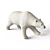 Arctic Wanderer Polar Bear Toy 3D model small image 1
