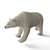 Arctic Wanderer Polar Bear Toy 3D model small image 2