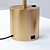 Modern Wood LED Table Lamp 3D model small image 3