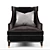 Luxury Ferris Rafauli Armchair: Elegant Design 3D model small image 2