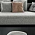 Minotti Jacques Sofa: Timeless Elegance with Unmatched Comfort 3D model small image 3