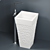 Luxury Limestone Marble Basin SP19 3D model small image 1