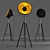 Elegant Zuma Line Floor Lamp 3D model small image 2