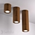 Wooden Katakan Pendant Lights 3D model small image 1