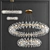 Glamourous Crystal LED Chandelier 3D model small image 1