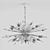 Modern Glass Chandelier - Metropolitan 3D model small image 2