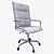 Executive Comfort Black Chair 3D model small image 2