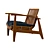 Comfy Lounge Chair 3D model small image 3