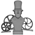 Distinguished Stovepipe Hat Gent 3D model small image 3