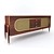 Stylish Dandy Sideboard: Functional Elegance 3D model small image 2