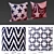 Set of 4 Decorative Pillows | Phantoscope Collection 3D model small image 2