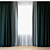 Elegant Tulle Curtains | CAMIRA 3D model small image 1